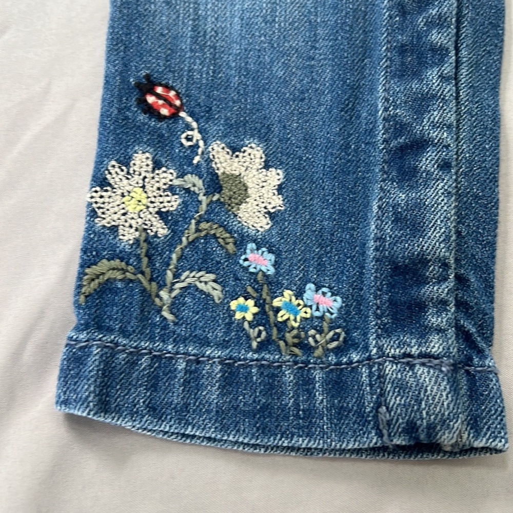 Baby Gap “My first straight” beautiful embroidered jeans.  18-24M. - Picture 4 of 6